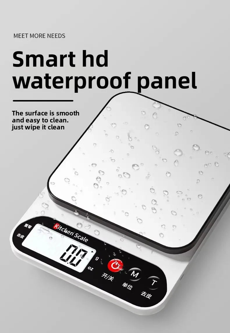 Kitchen Scale Electronic Scale Household Small Precision Electronic Weighing High Precision Food Scale Baking Gram Weighing