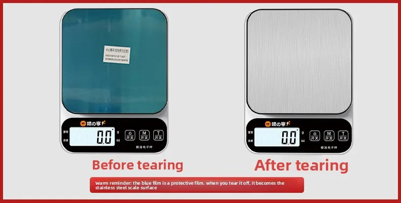 Kitchen Scale Electronic Scale Household Small Precision Electronic Weighing High Precision Food Scale Baking Gram Weighing